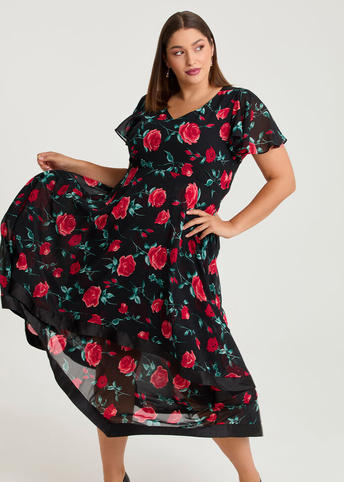 Rose Amazonia Event Maxi Dress, , hi-res