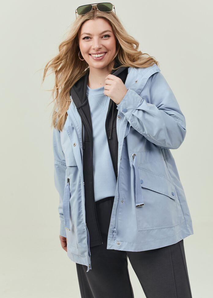 Lightweight Travel Parka Jacket, , hi-res