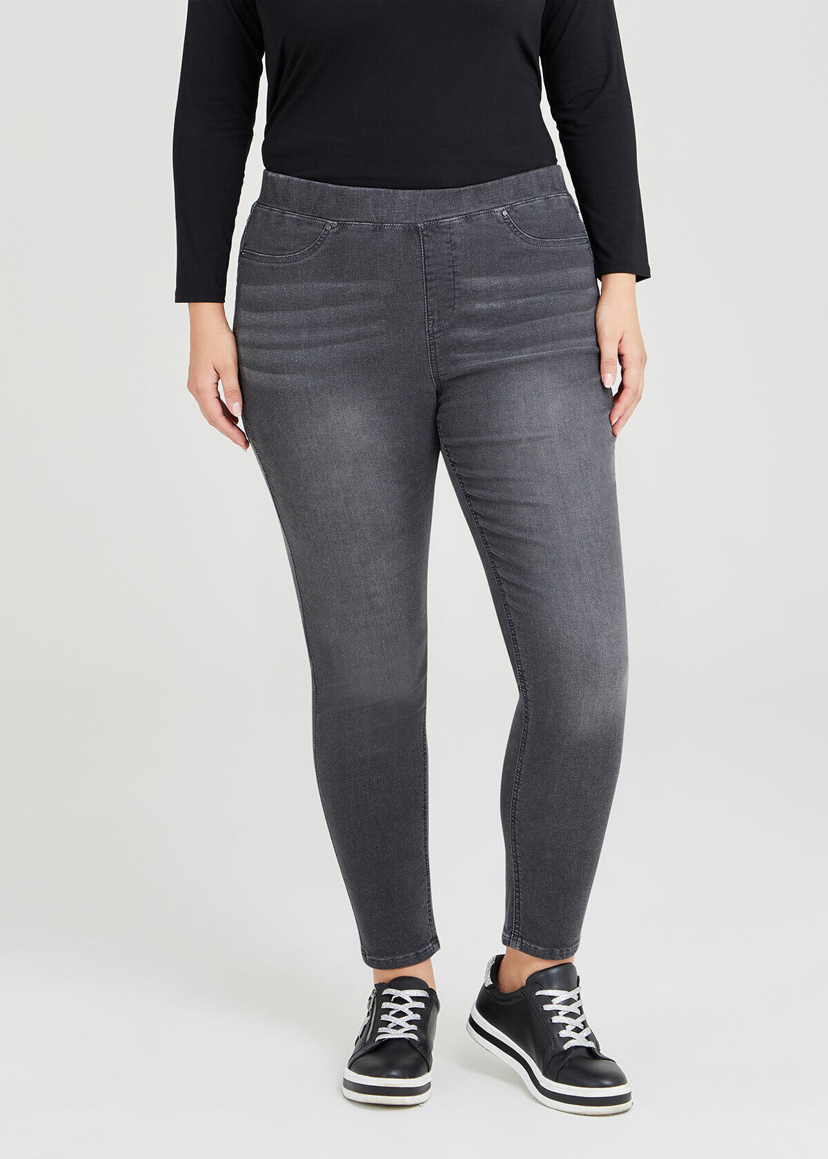 Women's Plus Size Slim Leg Pants 