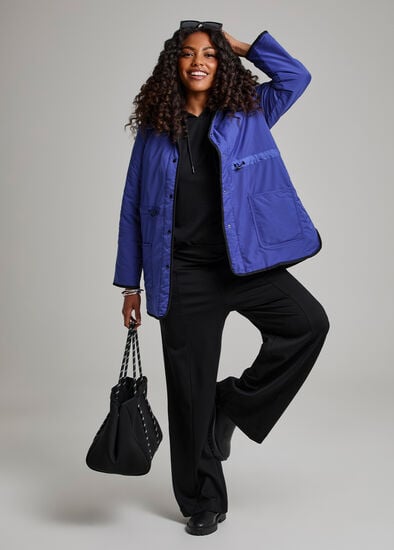 Plus Size Reversible Maia Shower Jacket
