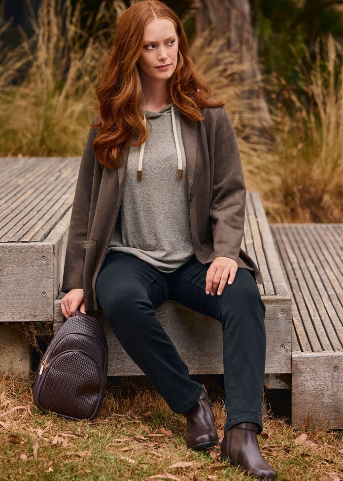 Bamboo Cosy Hooded Top, , hi-res