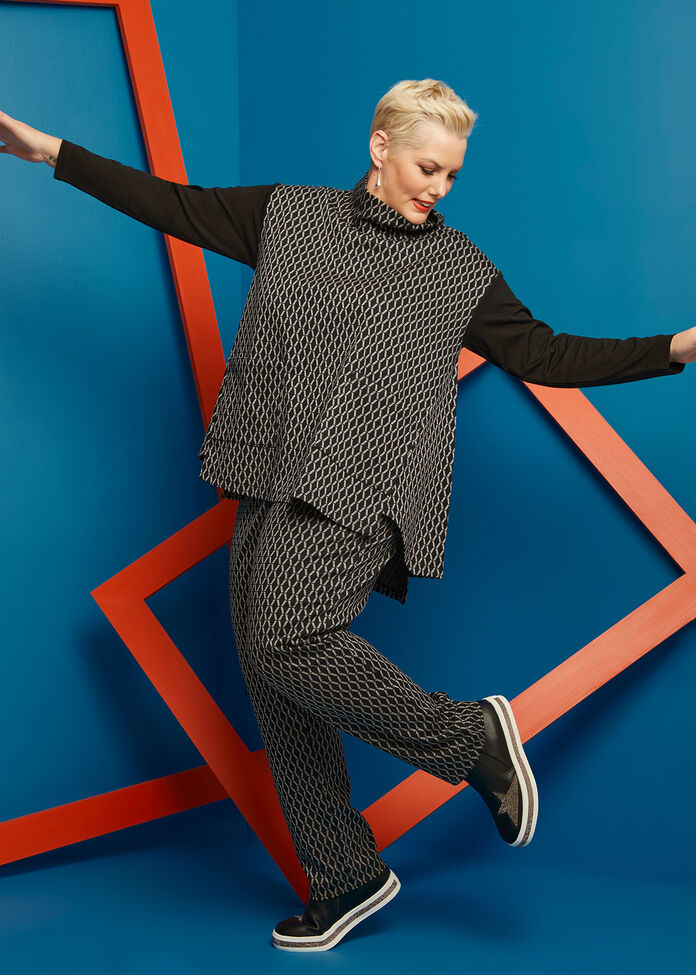 Ponte Lotte Monotone Top, , hi-res