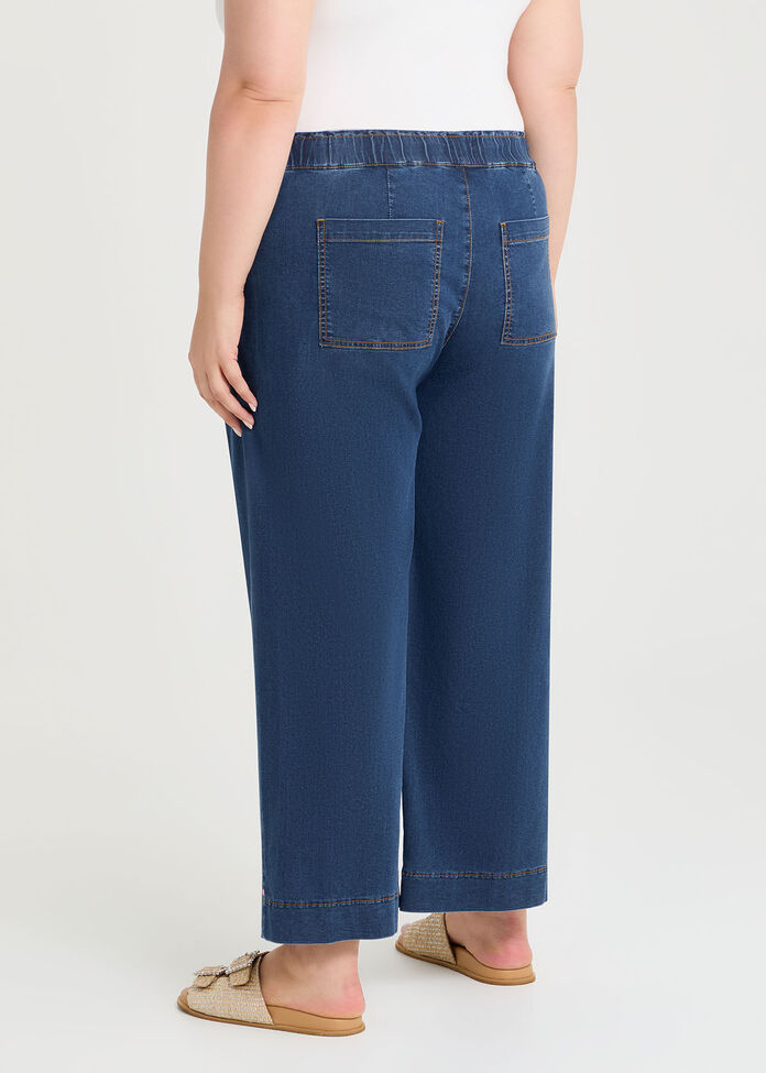 Super Stretch Elastic Waist Jean, , hi-res