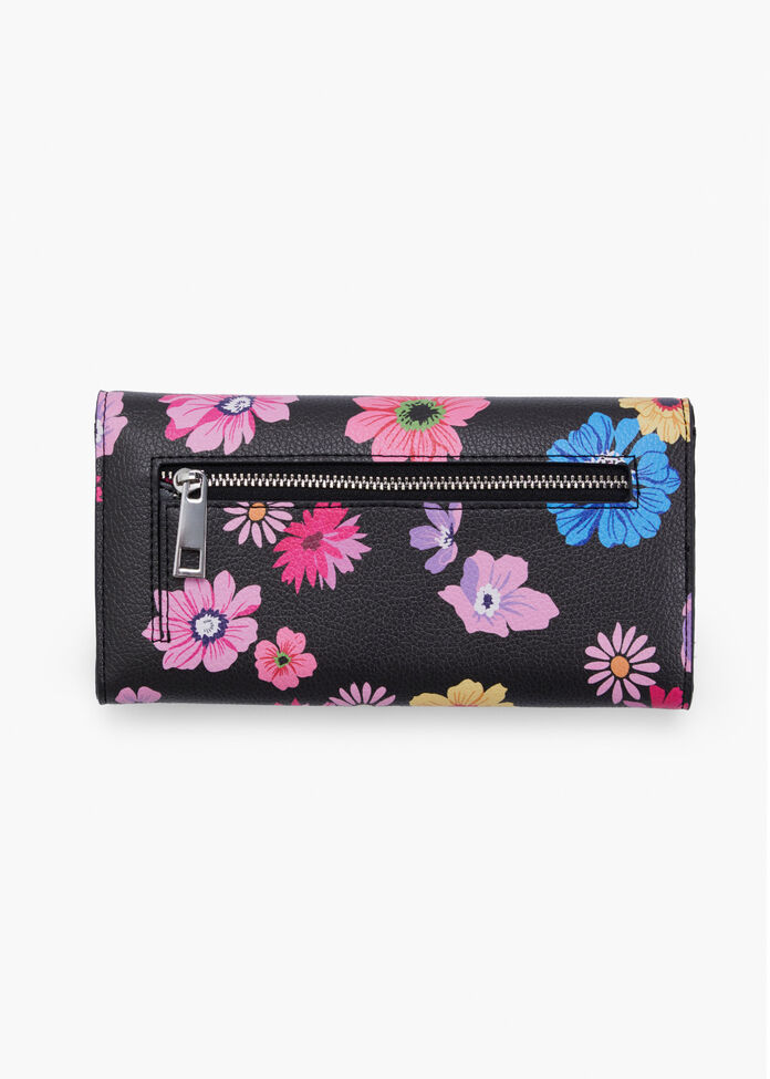 Floral Wallet, , hi-res