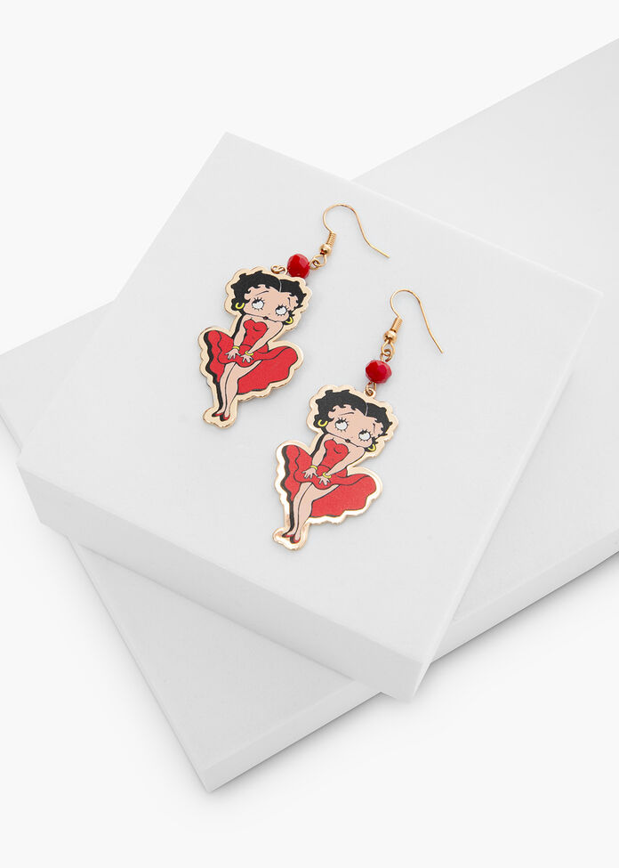 Betty Boop Earrings, , hi-res