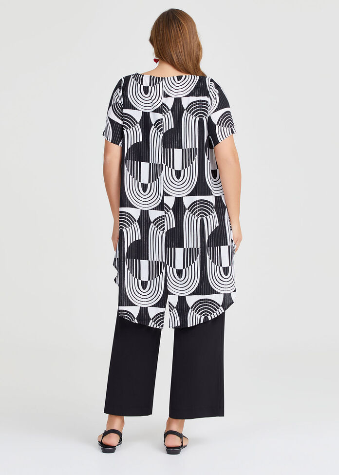 Shop Plus Size Natural Flair Hi Lo Tunic in Multi | Taking Shape NZ