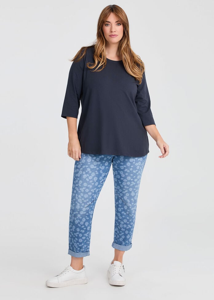 Australian Cotton 3/4 T-shirt, , hi-res