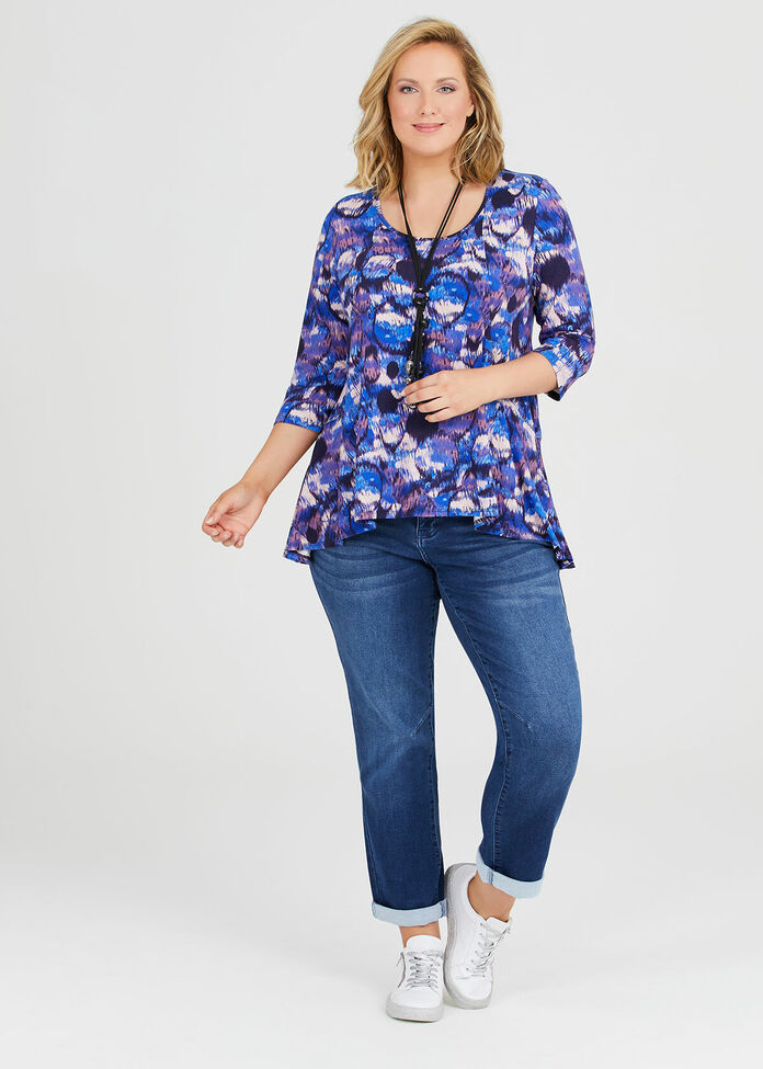 Winterlight Viscose Top, , hi-res