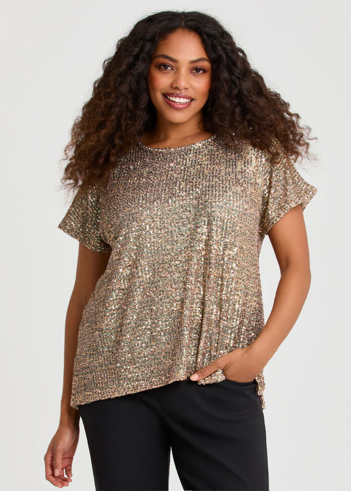 Sequin Gala Overtop, , hi-res