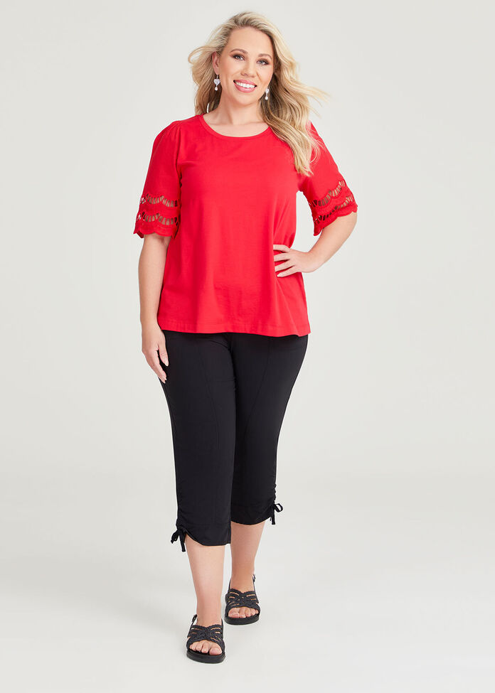 Castaway Cargo 3/4 Pant in Black, Sizes 1230 Taking Shape NZ