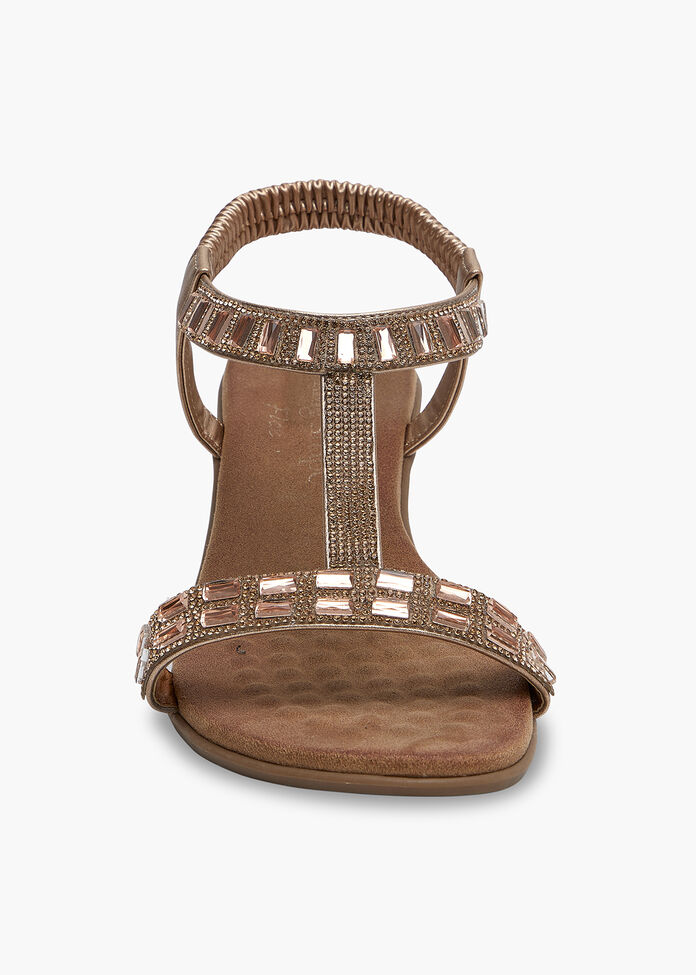Shop Elevated Bling Wedge Sandal Comfortable Shoes Taking Shape AU