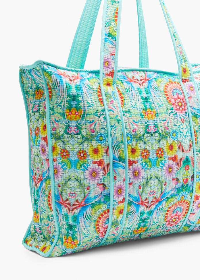 Shop Catalina Quilted Tote Bag in Multi | Accessories | Taking Shape AU