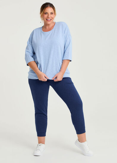 Plus Size Taper Leg Trackpant