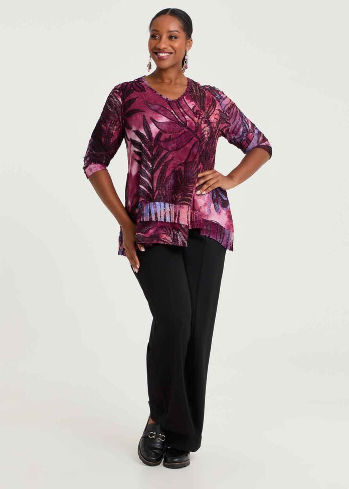 Botanical Burnout Top, , hi-res