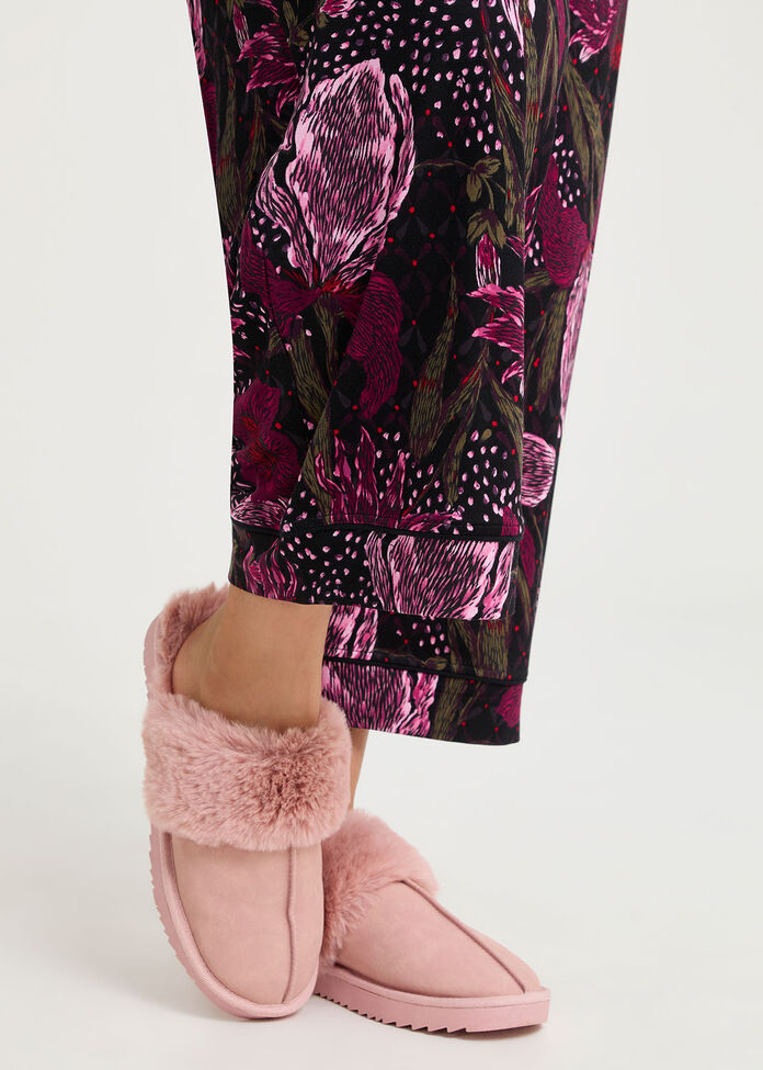 Fluffy Scuff Slipper, , hi-res