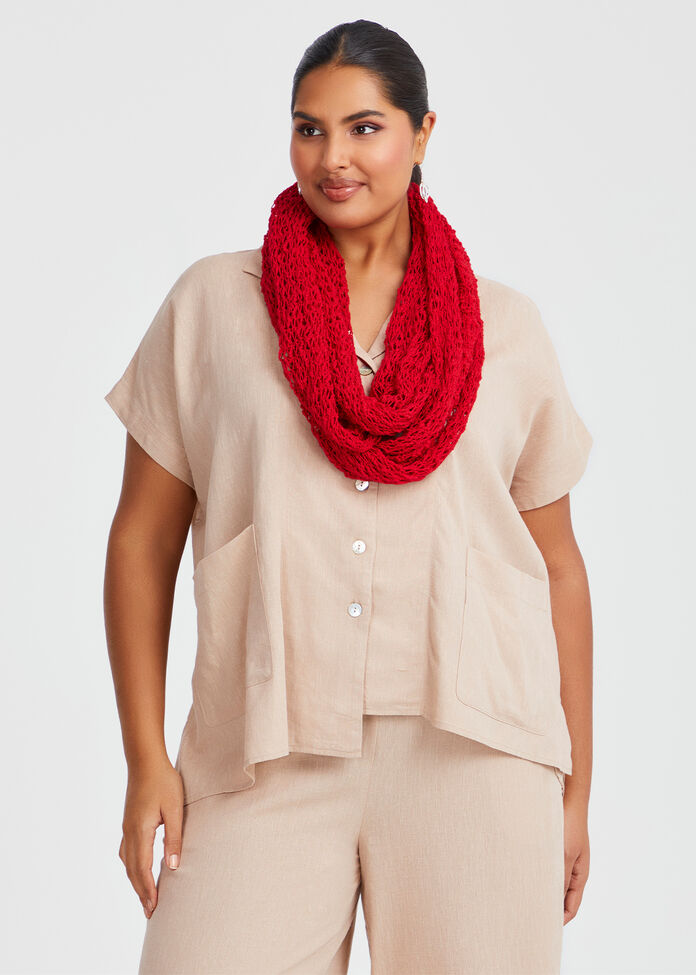 Open Knit Snood, , hi-res