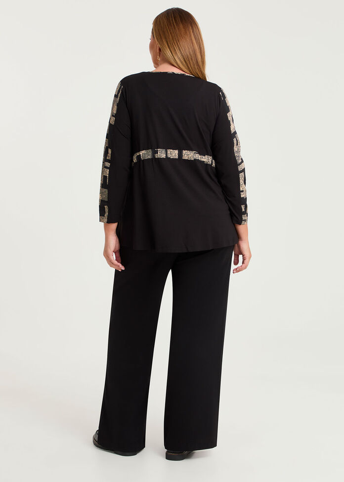 Spliced Natural Pocket Cardigan, , hi-res