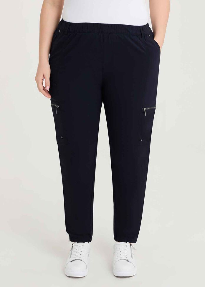 Castaway Pull On Zip Cargo Pant, , hi-res