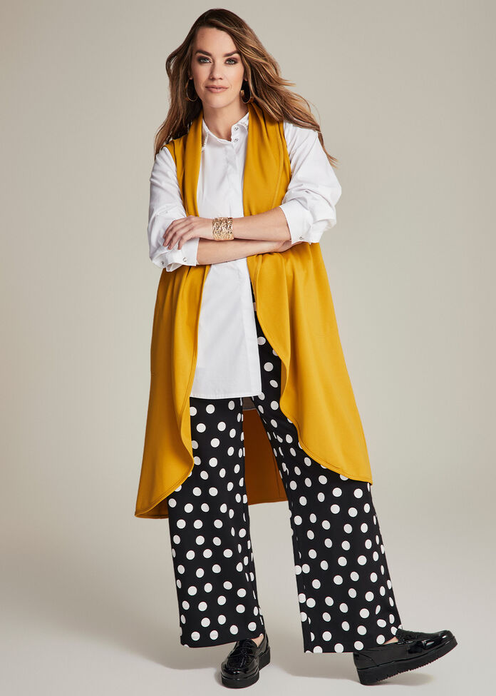 Ponte Centre Stage Wide Leg Pant, , hi-res