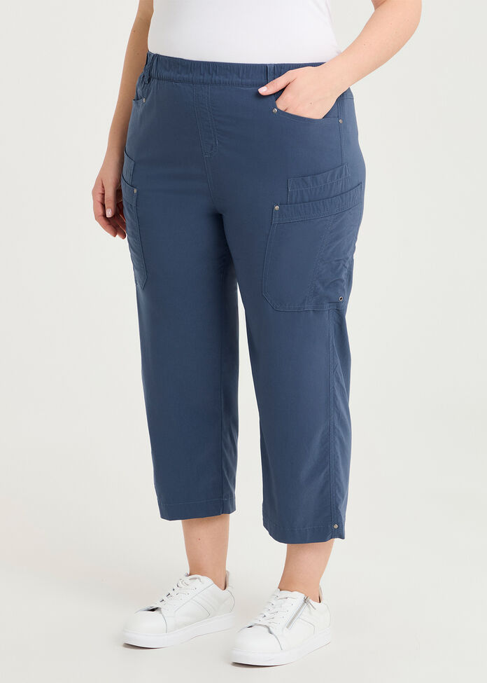 Castaway Double Pocket Crop Pant, , hi-res