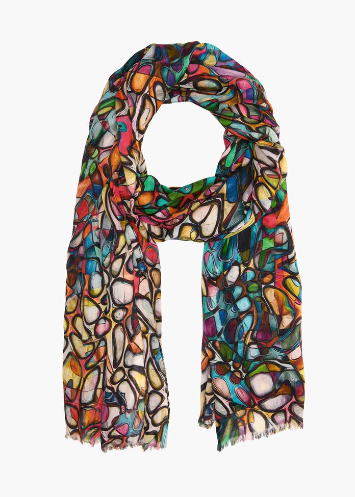 Painted Petal Scarf, , hi-res
