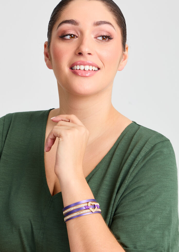Heart Magnetic Bracelet, , hi-res