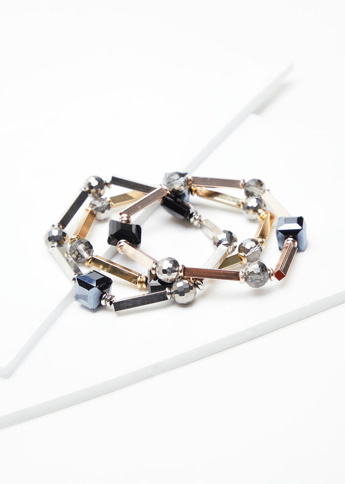 Metal Bracelet Set, , hi-res