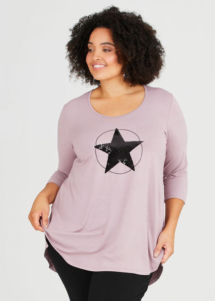 Rising Star Natural Tunic, , hi-res