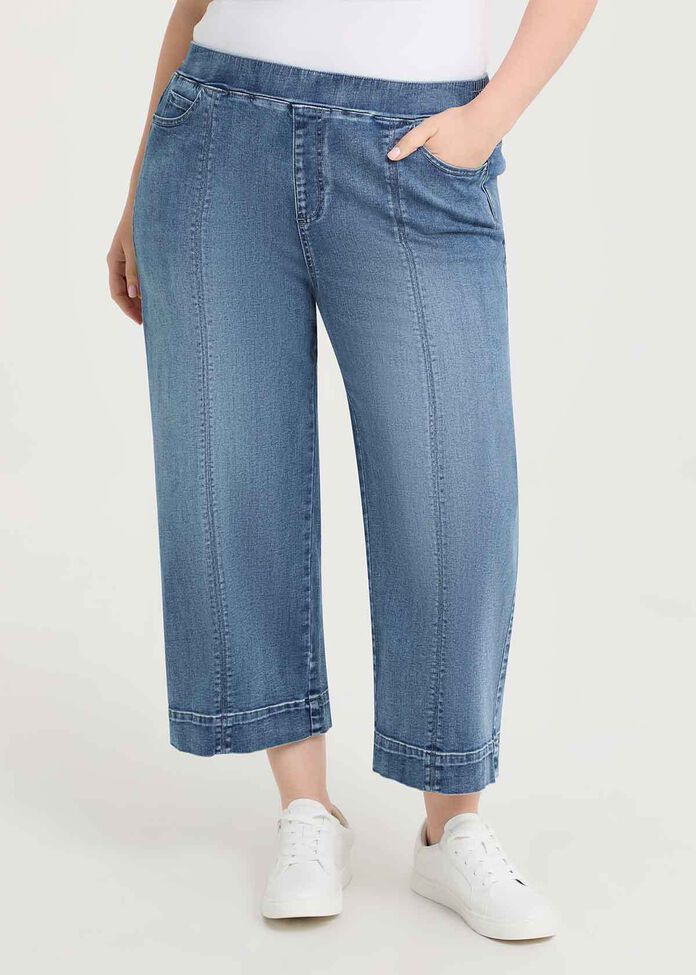 The Wide Leg Crop Jean, , hi-res