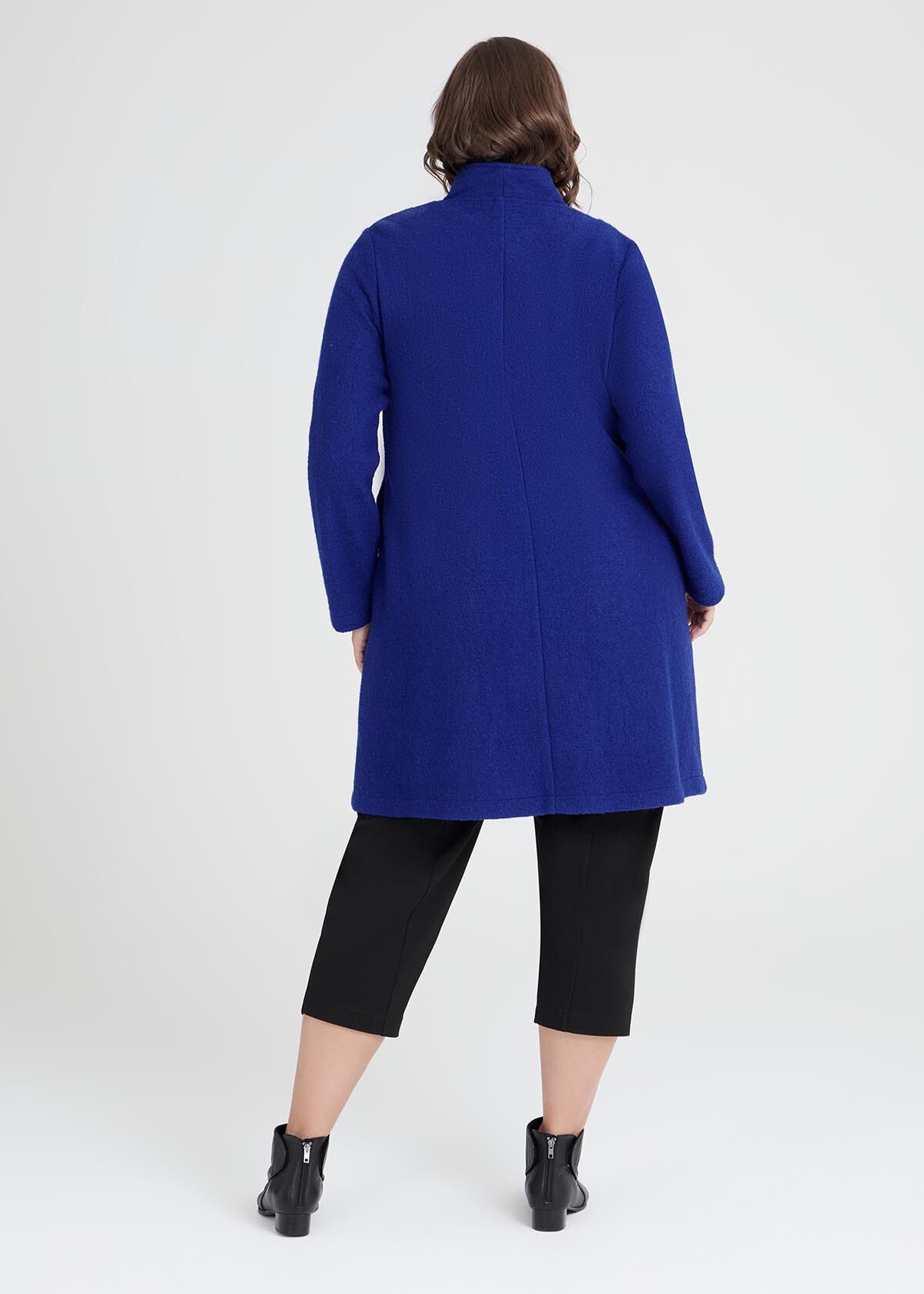 Melody Boiled Wool Coat