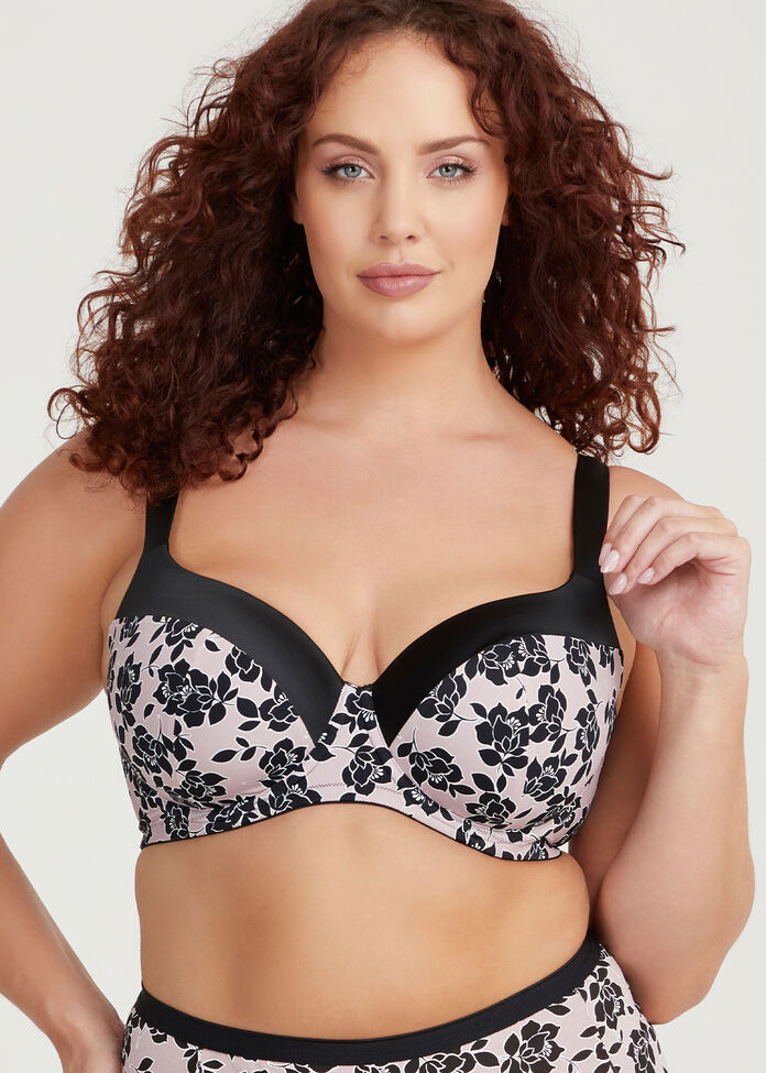 Smooth Underwire Contour Bra, , hi-res