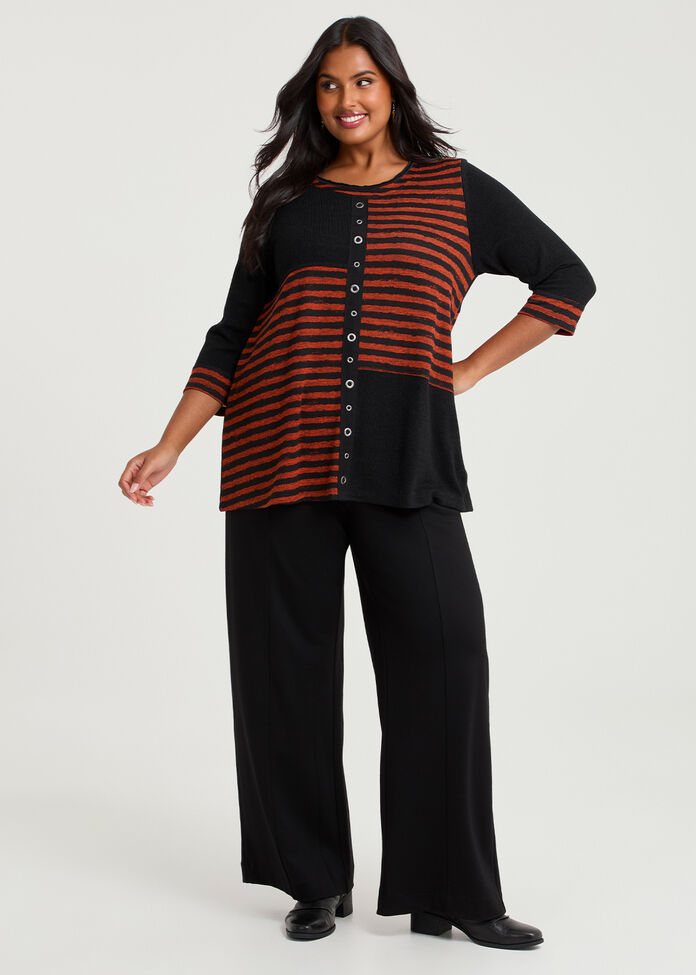 Swirl Spliced Snug Tunic, , hi-res