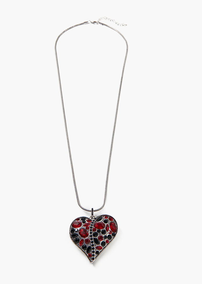 Layla Heart Necklace, , hi-res