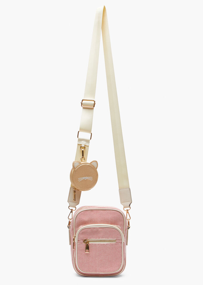 Cat Zip Coin Purse, , hi-res