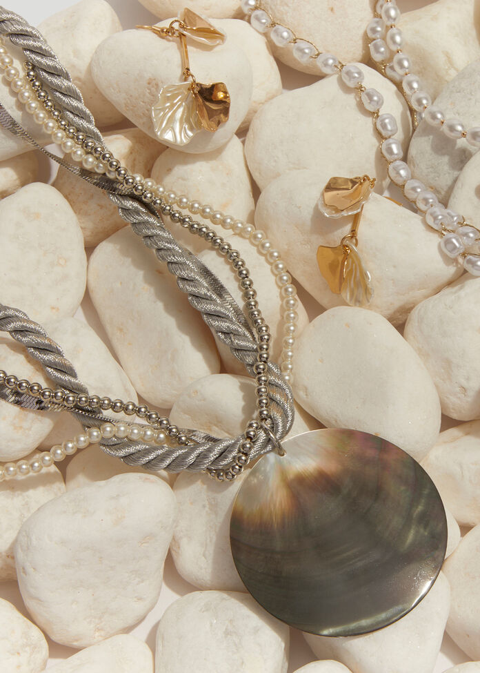 Natural Twisted Rope Necklace, , hi-res