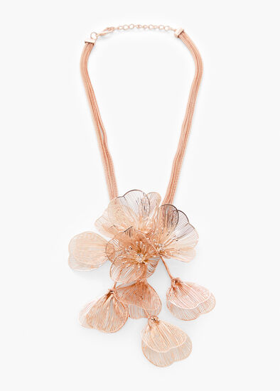 Statement Flower Necklace