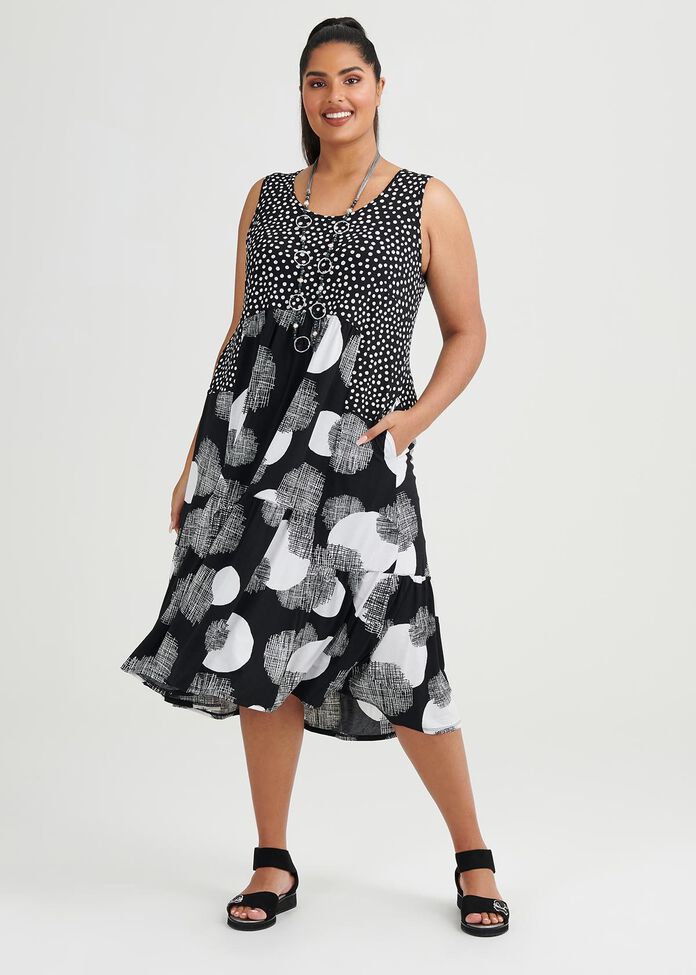 Ruffled Feathers Dress, , hi-res