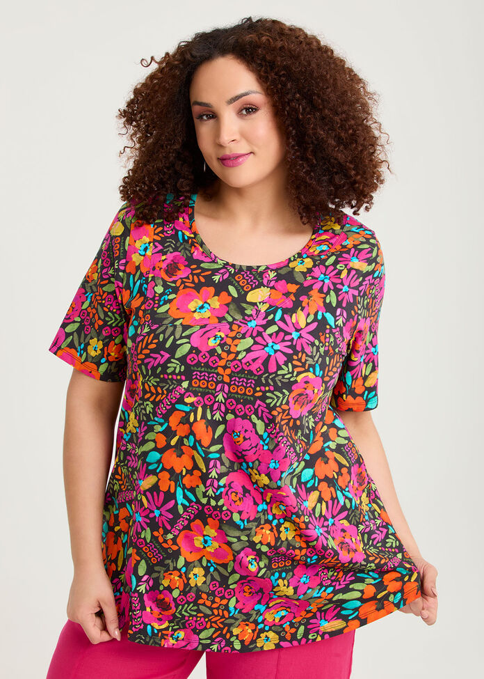 Cotton Rayna Tunic, , hi-res