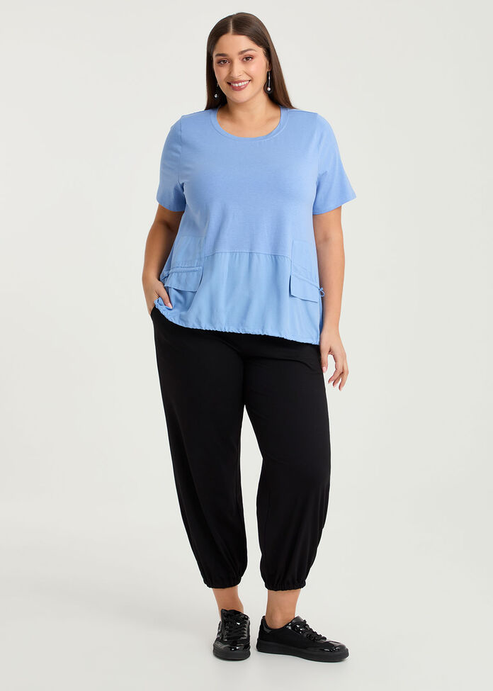Pima Cotton Retreat Top, , hi-res