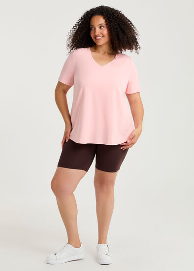 Plus Size Bamboo Anti Chafe Crop Short