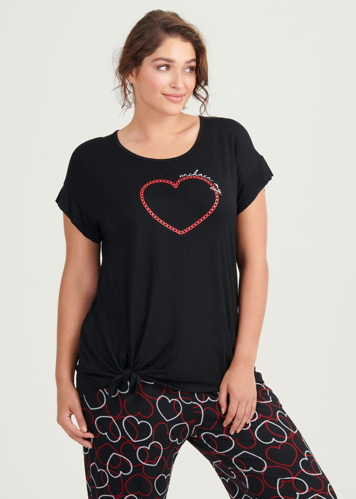 Bamboo Unchained Pj Top, , hi-res