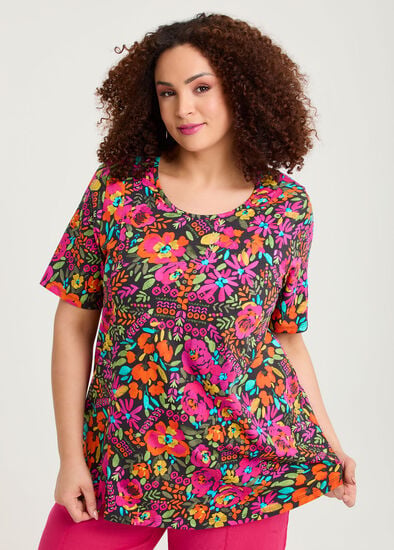 Plus Size Cotton Rayna Tunic