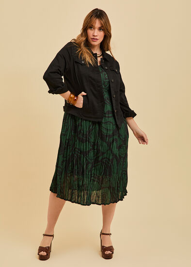 Plus Size Cotton Gauze Favourite Dress