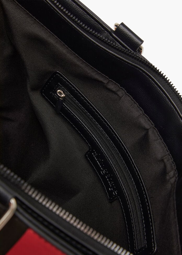 Graphic Heart Shoulder Bag, MULTI, hi-res