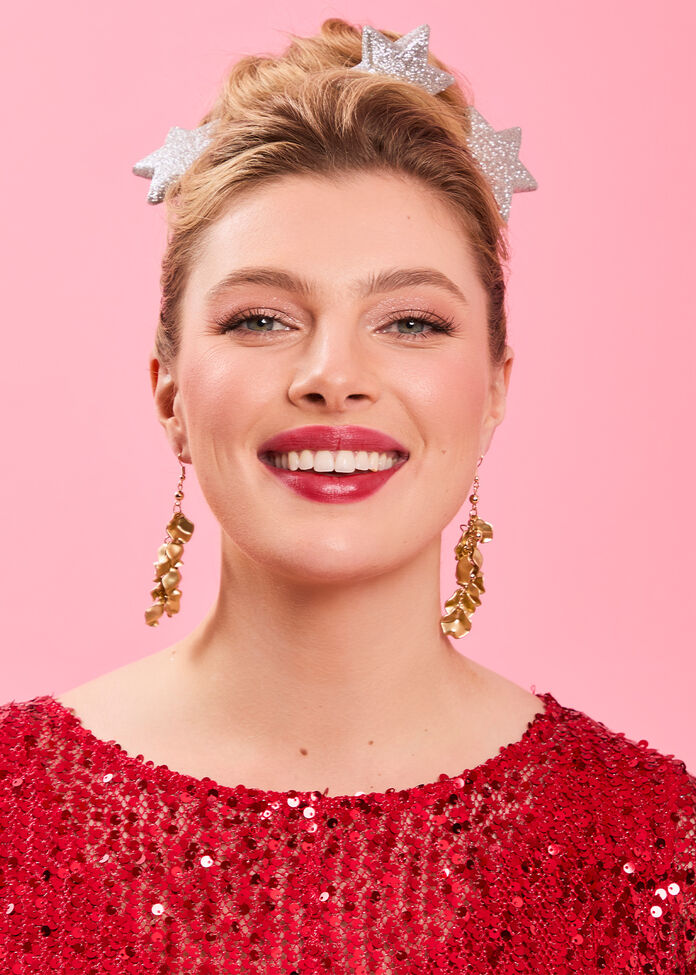 Petal Leaf Earrings, , hi-res