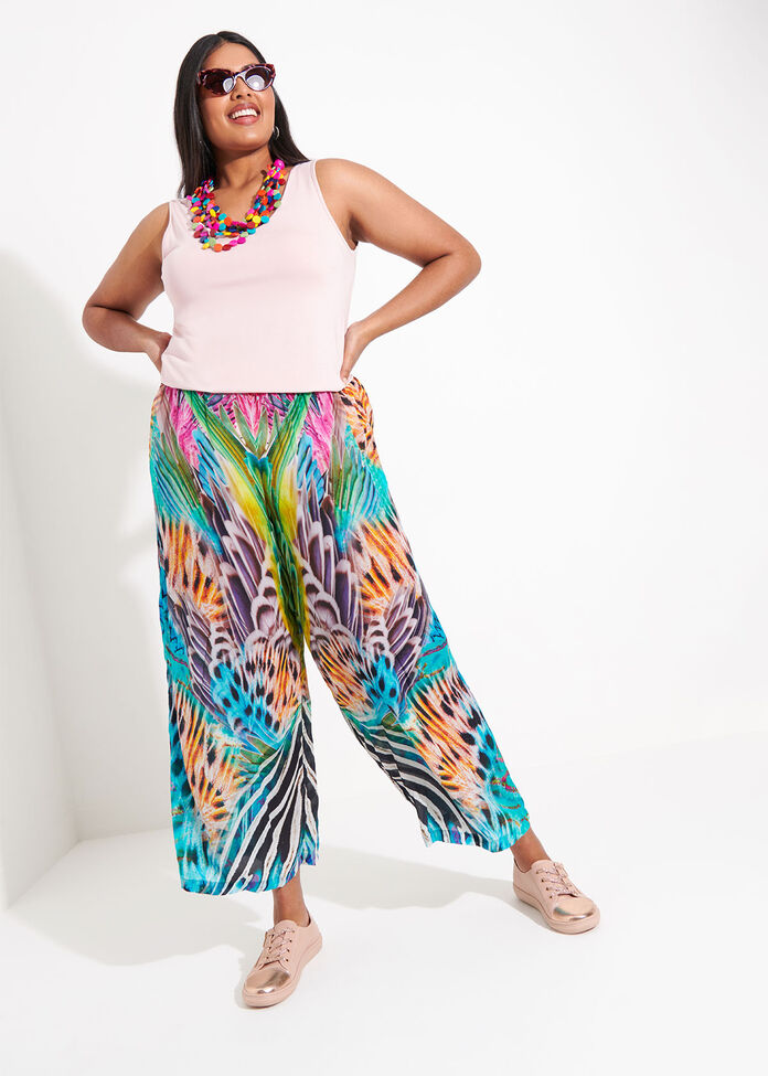 Club Aqua Viscose Pant, , hi-res