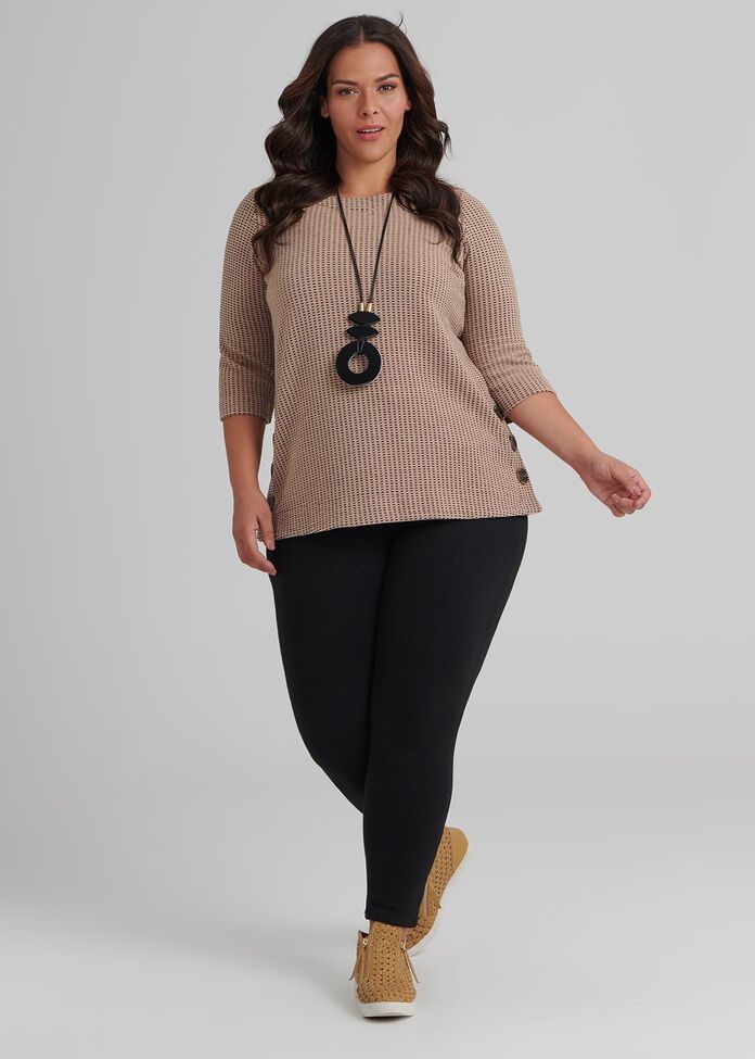 Shop Plus Size Tic Tic Top in Brown | Taking Shape AU