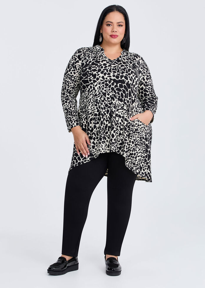 Relaxed Animal Tunic, , hi-res