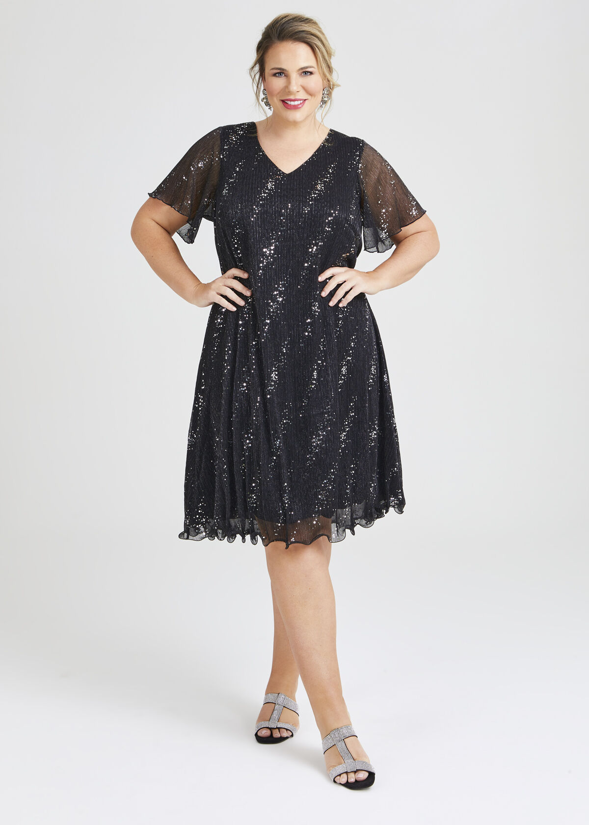 black dress size 24