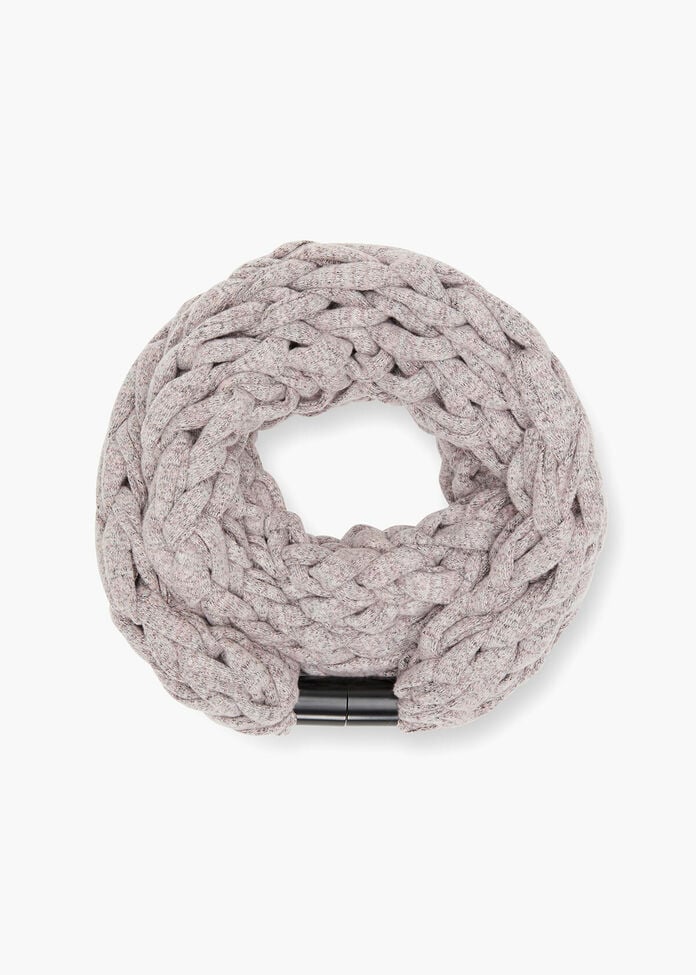 Braided Magnetic Scarf, , hi-res